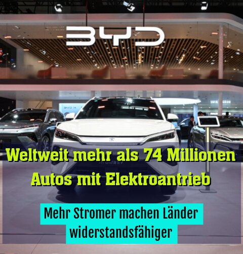 BYD hat Tesla als Marktführer bei Elektrofahrzeugen abgelöst