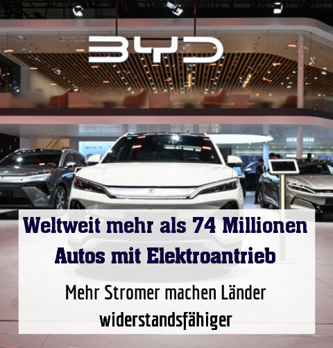BYD hat Tesla als Marktführer bei Elektrofahrzeugen abgelöst