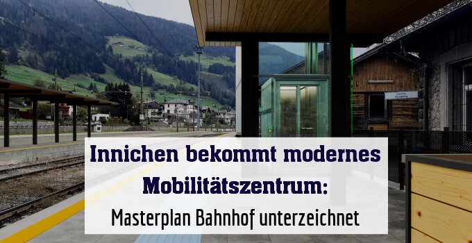 Masterplan Bahnhof unterzeichnet