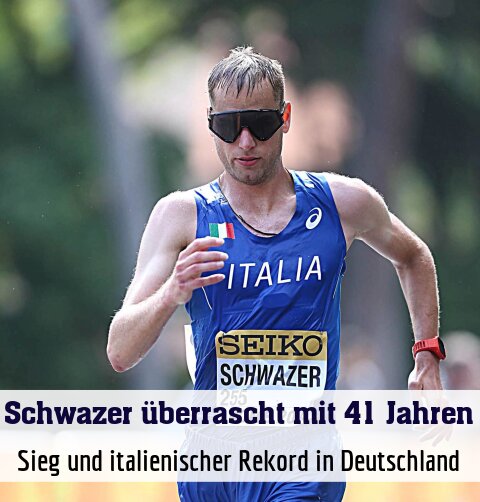 Sieg und italienischer Rekord in Deutschland