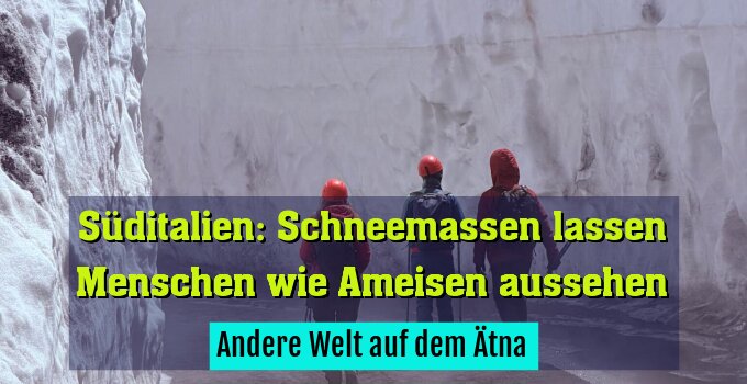Andere Welt auf dem Ätna