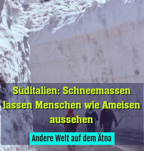 Andere Welt auf dem Ätna