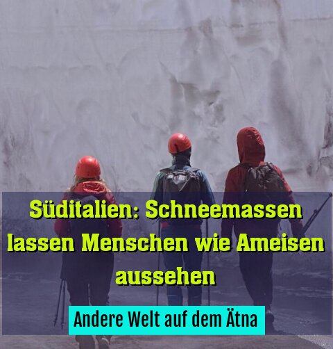 Andere Welt auf dem Ätna
