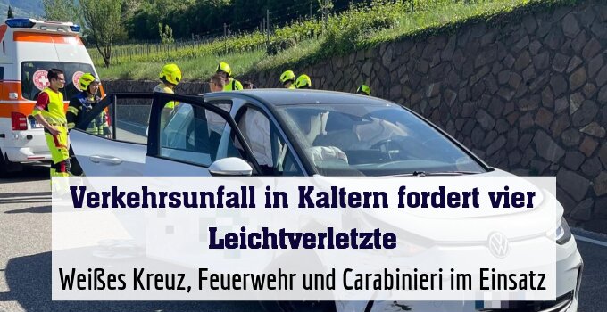 Weißes Kreuz, Feuerwehr und Carabinieri im Einsatz