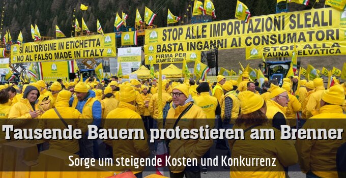 Sorge um steigende Kosten und Konkurrenz