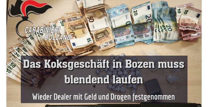 Wieder Dealer mit Geld und Drogen festgenommen