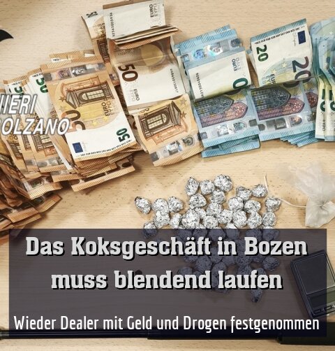 Wieder Dealer mit Geld und Drogen festgenommen