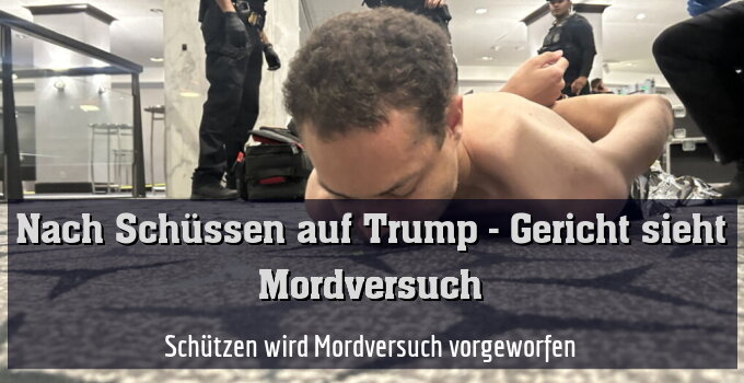 Schützen wird Mordversuch vorgeworfen