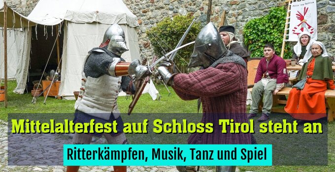 Ritterkämpfen, Musik, Tanz und Spiel
