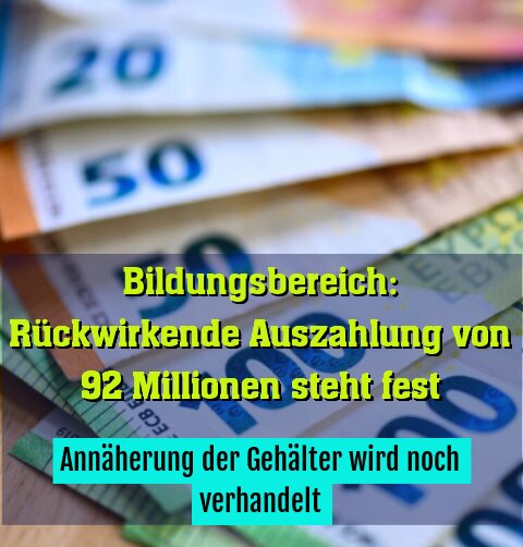 Annäherung der Gehälter wird noch verhandelt