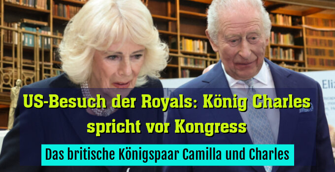 Das britische Königspaar Camilla und Charles