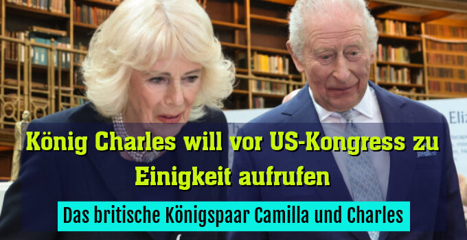Das britische Königspaar Camilla und Charles