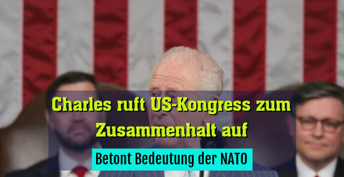 Betont Bedeutung der NATO