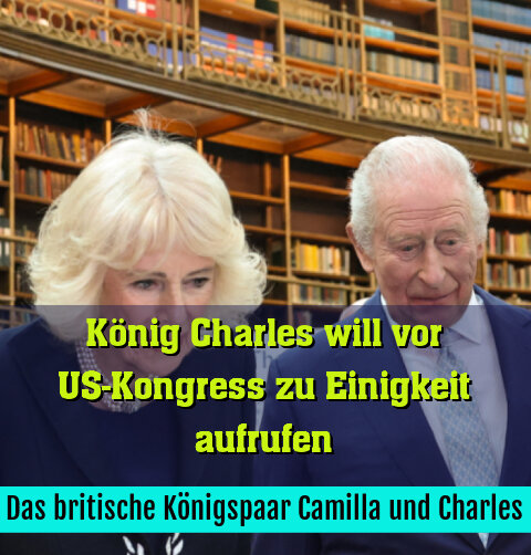 Das britische Königspaar Camilla und Charles