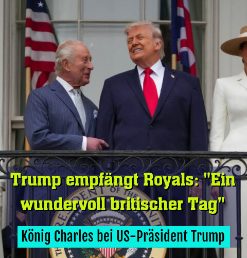 König Charles bei US-Präsident Trump