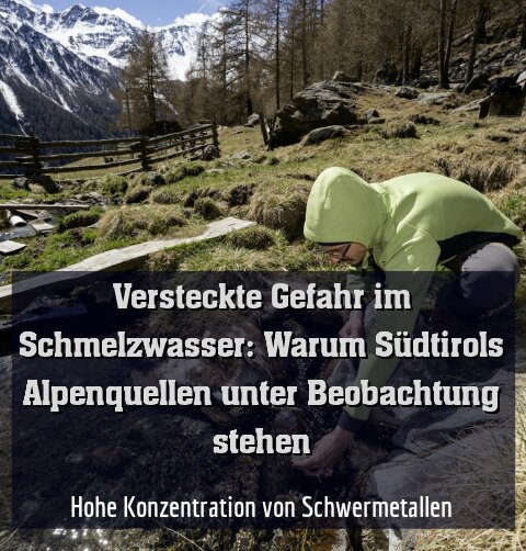 Hohe Konzentration von Schwermetallen