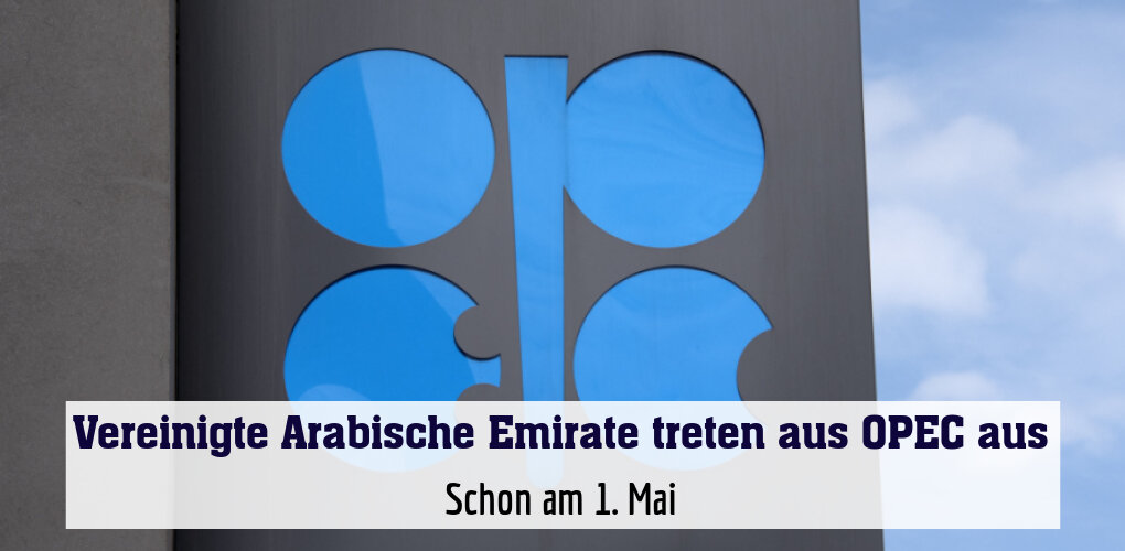 Der Austritt soll am 1. Mai erfolgen