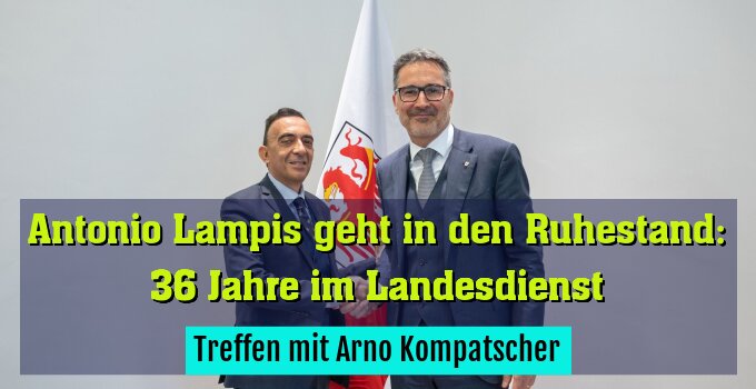 Treffen mit Arno Kompatscher