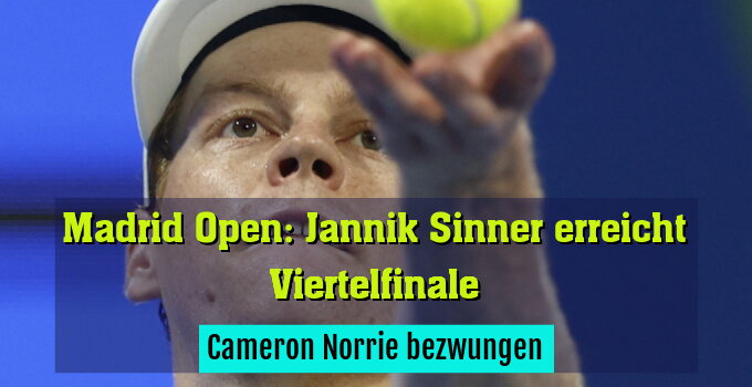 Cameron Norrie bezwungen