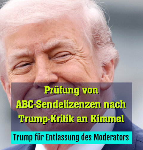 Trump für Entlassung des Moderators