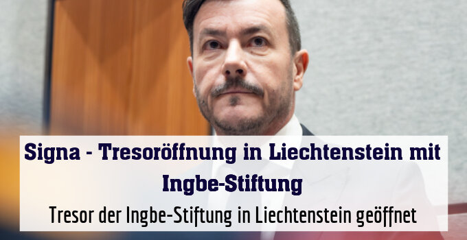 Tresor der Ingbe-Stiftung in Liechtenstein geöffnet