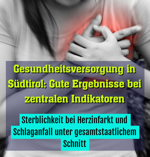 Sterblichkeit bei Herzinfarkt und Schlaganfall unter gesamtstaatlichem Schnitt