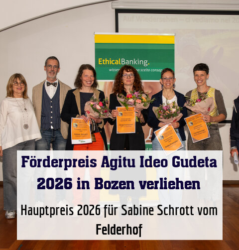 Hauptpreis 2026 für Sabine Schrott vom Felderhof