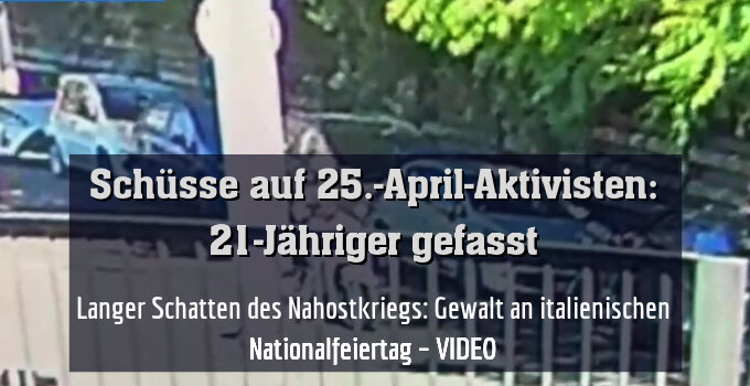 Langer Schatten des Nahostkriegs: Gewalt an italienischen Nationalfeiertag – VIDEO