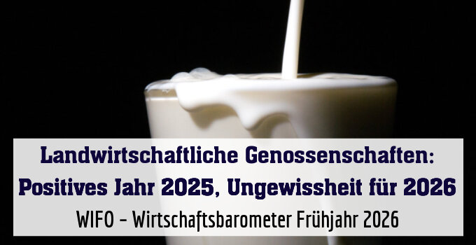 WIFO – Wirtschaftsbarometer Frühjahr 2026