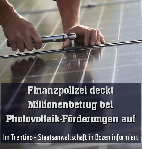Im Trentino - Staatsanwaltschaft in Bozen informiert
