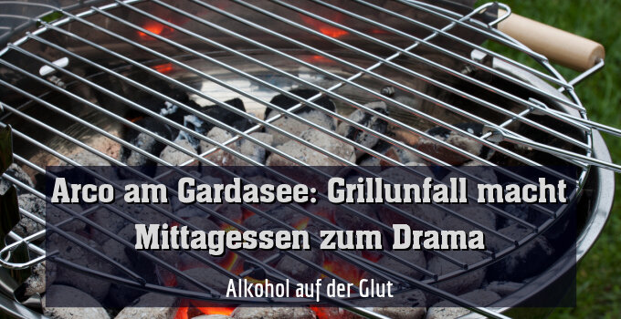 Alkohol auf der Glut