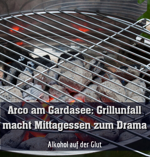 Alkohol auf der Glut