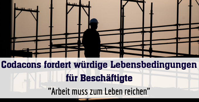 "Arbeit muss zum Leben reichen"