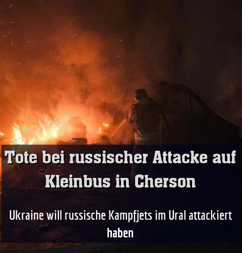 Ukraine will russische Kampfjets im Ural attackiert haben