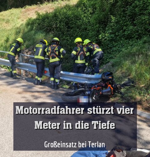 Großeinsatz bei Terlan