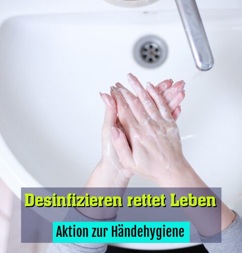 Aktion zur Händehygiene