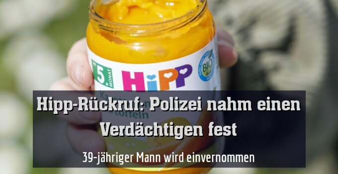 39-jähriger Mann wird einvernommen