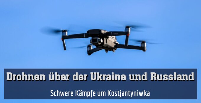 Schwere Kämpfe um Kostjantyniwka