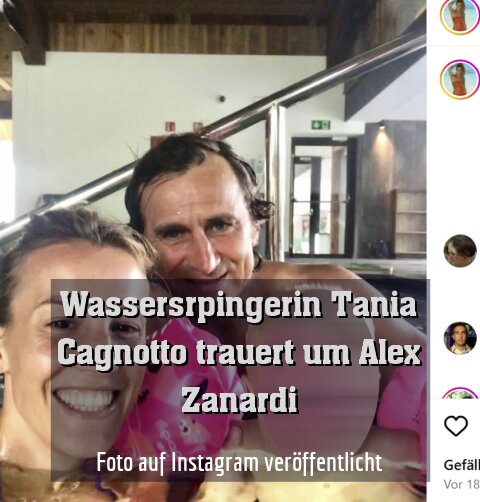 Foto auf Instagram veröffentlicht