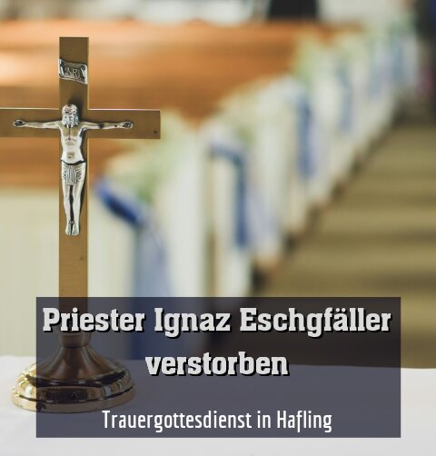 Trauergottesdienst in Hafling