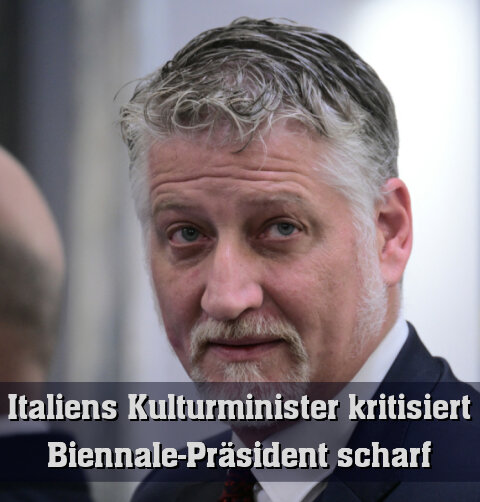 Italiens Kulturminister Alessandro Giuli