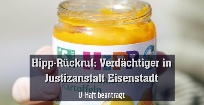 U-Haft beantragt