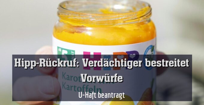 U-Haft beantragt