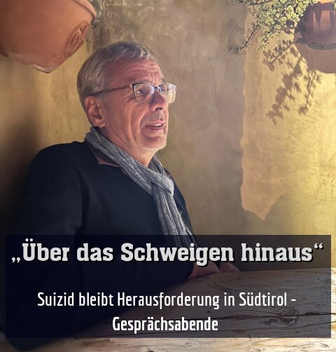 Suizid bleibt Herausforderung in Südtirol - Gesprächsabende 