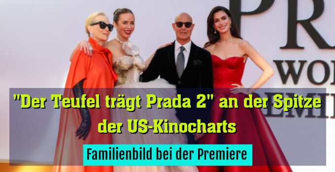 Familienbild bei der Premiere