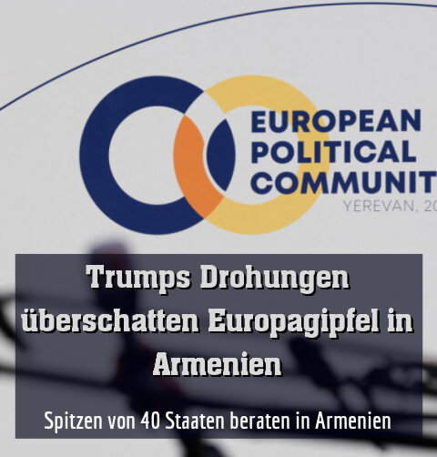 Spitzen von 40 Staaten beraten in Armenien