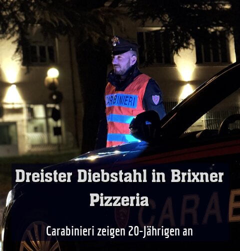 Carabinieri zeigen 20-Jährigen an