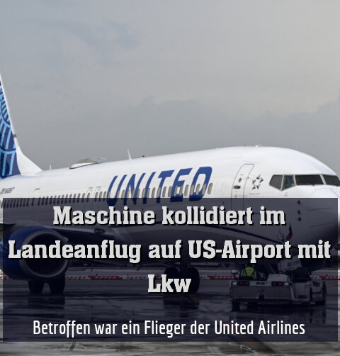 Betroffen war ein Flieger der United Airlines