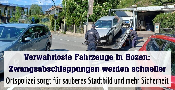 Ortspolizei sorgt für sauberes Stadtbild und mehr Sicherheit