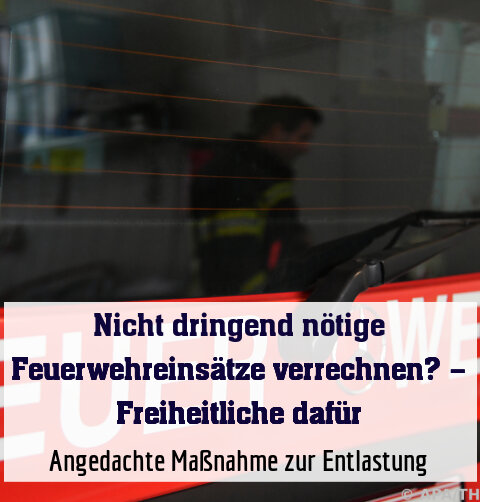 Angedachte Maßnahme zur Entlastung